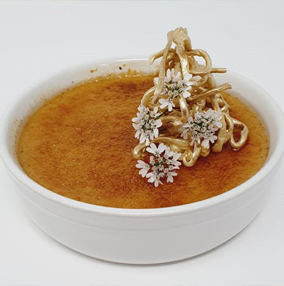 Creme Brulee de mamey