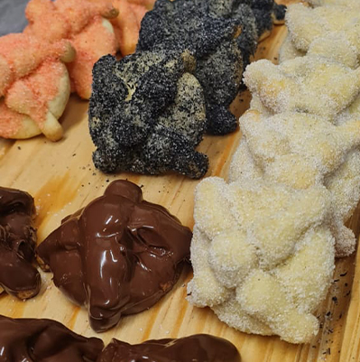 Galletas de pan de muerto